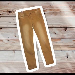 ✅- Gold Skinny Jeans